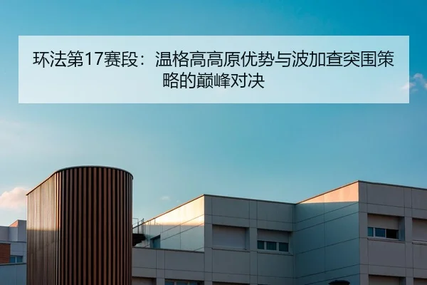 环法第17赛段：温格高高原优势与波加查突围策略的巅峰对决